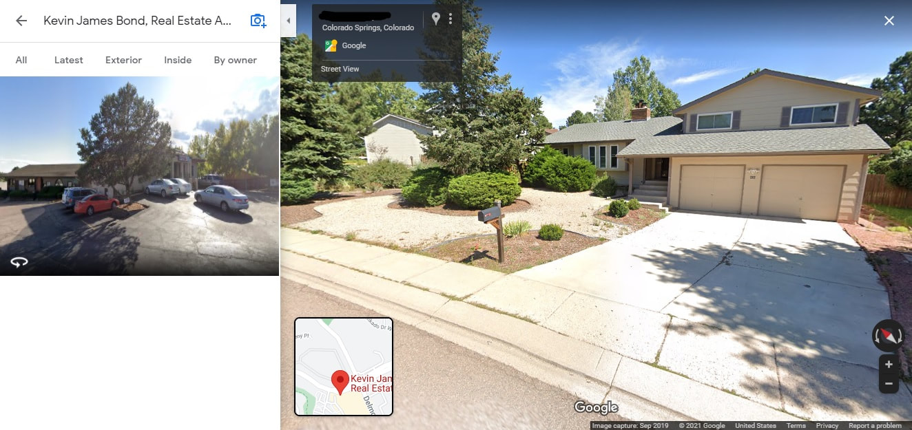 Google Maps Crime Rates in Colorado Springs