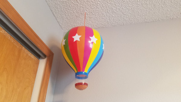 inflatable hot air balloon
