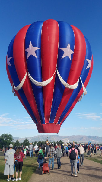 liberty hot air balloon
